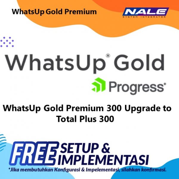 WhatsUp Gold Premium 300 Upgrade to Total Plus 300