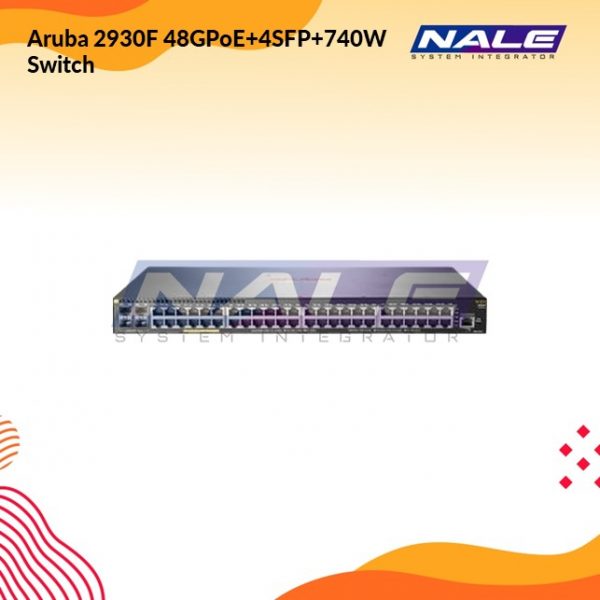 Aruba 2930F 48GPoE+4SFP+740W Switch (JL558A)