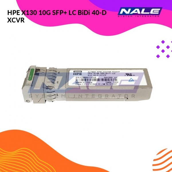 HPE X130 10G SFP+ LC BiDi 40-D XCVR (JL740A)