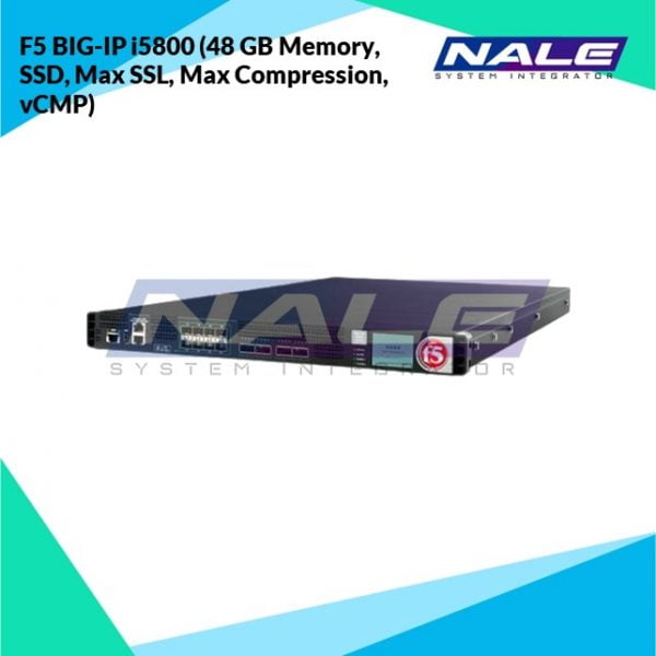 F5 BIG-IP i5800 (48 GB Memory, SSD, Max SSL, Max Compression, vCMP)