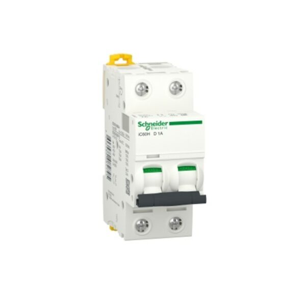 iC60N - miniature circuit breaker - 2P - 6A - C curve